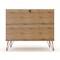 Manhattan Comfort Rockefeller Dresser, Nature and Textured Grey 103GMC7 - alternate 10